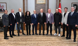 TFF Temsilcilerinden Emniyet Müdürü Loğoğlu’na hayırlı olsun ziyareti