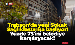 Trabzon’da yeni Sokak Sağlıklaştırma başlıyor! Yüzde 75’ini belediye karşılayacak!