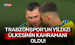 Trabzonspor’un yıldızı ülkesinin kahramanı oldu!