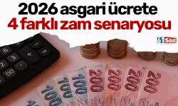 2026 asgari ücrete 4 farklı zam senaryosu