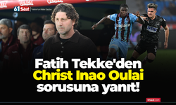 Fatih Tekke'den Christ Inao Oulai sorusuna yanıt!