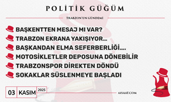 Politik Güğüm - 3 Kasım 2025
