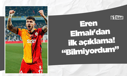 Eren Elmalı'dan ilk açıklama!