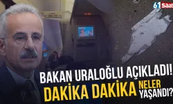 Bakan Uraloğlu açıkladı! Düşen uçakta dakika dakika neler yaşandı?