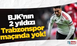 Beşiktaş'ın 2 yıldızı Trabzonspor maçında yok