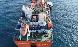 Saldırıya uğrayan Rus tankeri ‘Mıdvolga-2’ Sinop açıklarında incelemeye alındı