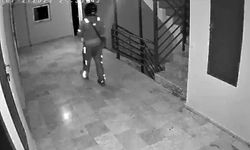 'Yok artık' dedirten hareket! Kurye sipariş getirdi binada...