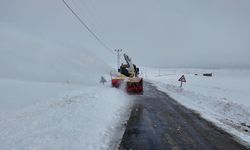 Trabzon sınırında karla mücadeleye başlandı!