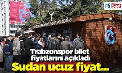 Trabzonspor bilet fiyatlarını açıkladı! Yine sudan ucuz...