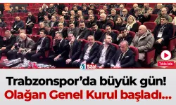 Trabzonspor’da büyük gün! Olağan Genel Kurul başladı…