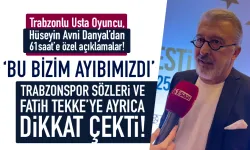 Ünlü Sanatçı Hüseyin Avni Danyal'dan Trabzonspor sözleri! Fatih Tekke'ye dikkat çekti...