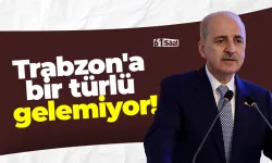 Trabzon'a bir türlü gelemiyor!