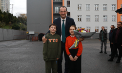 Başkan Ekim'den Akçaabat'ta okul ziyareti! "Her bir çocuğumuz..."