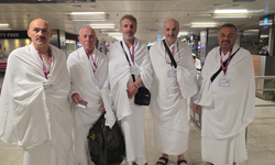 Trabzon'da şehit yakınları ve gaziler umreye uğurlandı