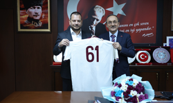 Başkan Doğan'dan Düzköy Belediye Başkanı Selim Çelenk’e ziyaret