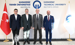 Türkiye Teknoloji Takımı üyelerinden KTÜ rektörüne ziyaret