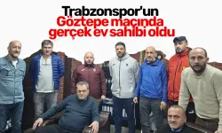 Trabzonspor'un Göztepe maçında gerçek ev sahibi oldu