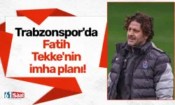 Trabzonspor'da Fatih Tekke'nin imha planı!