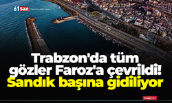 Trabzon'da tüm gözler Faroz'a çevrildi! Sandık başına gidiliyor