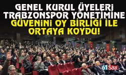 Trabzonspor yönetimi ibra edildi!