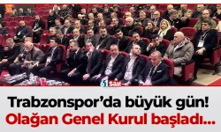 Trabzonspor’da büyük gün! Olağan Genel Kurul başladı…