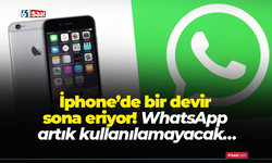 İphone’de bir devir sona eriyor! WhatsApp artık kullanılamayacak…