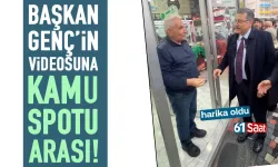 Trabzon'da Başkan Genç'in videosuna kamu spotu arası...