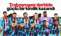 Trabzonspor derbide güçlü bir kimlik kazandı