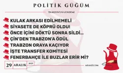 Politik Güğüm - 29 Aralık 2025