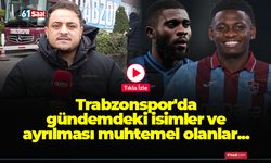 Trabzonspor'da gündemdeki isimler ve ayrılması muhtemel olanlar...