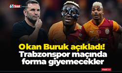 Okan Buruk açıkladı! Trabzonspor maçında forma giyemecekler