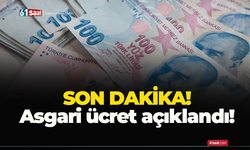 Asgari ücret açıklandı!