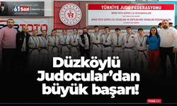 Düzköylü Judocular’dan büyük başarı!