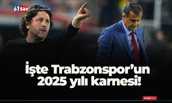 İşte Trabzonspor’un 2025 yılı karnesi!