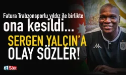 Fatura Trabzonsporlu yıldızla birlikte ona kesilmişti! Sergen Yalçın'a olay sözler...