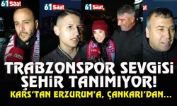 Trabzonspor sevgisi şehir tanımıyor... Kars'tan, Erzurum'a...