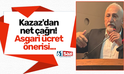 Kazaz'dan net çağrı! Asgari ücret önerisi...