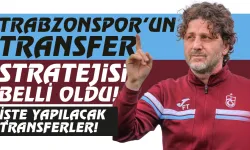 Trabzonspor'un transfer stratejisi belli oldu! İşte yapılacak transferler...