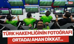 Türk hakemliğinin fotoğrafı ortada! Aman dikkat...