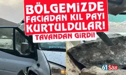 Korku dolu anlar! Kaya tavanı parçaladı...