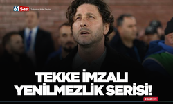 Tekke imzalı yenilmezlik serisi!