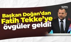 Ertuğrul Doğan'dan Fatih Tekke'ye övgüler!