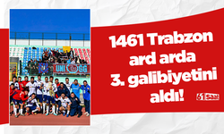 1461 Trabzon ard arda 3. galibiyetini aldı