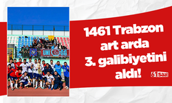 1461 Trabzon art arda 3. galibiyetini aldı