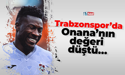 Trabzonspor’da Onana’nın değeri düştü…