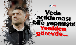 Veda açıklaması bile yapmıştı! Yeniden görevde...
