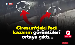 Giresun'daki feci kazanın görüntüleri ortaya çıktı...