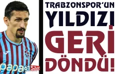 Trabzonspor'un yıldızı Savic, geri döndü...