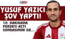 Yusuf Yazıcı, Olimpiakos'ta şov yaptı...