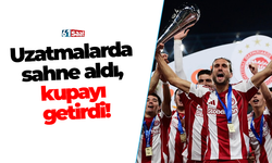 Uzatmalarda sahne aldı, kupayı getirdi!